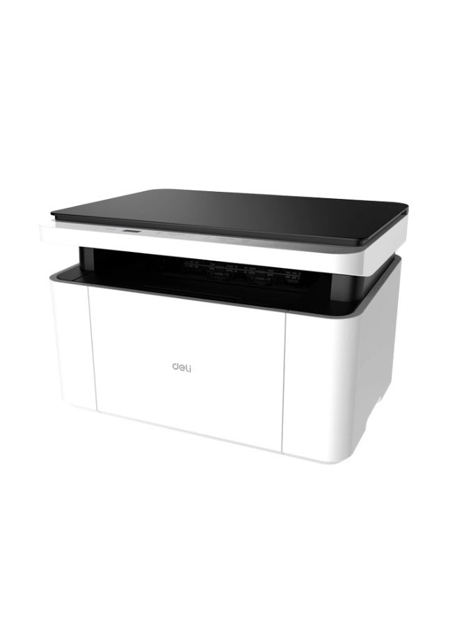 Deli طابعة ليزر أحادية اللون Deli M1820W | طباعة نسخ مسح | 20 صفحة في الدقيقة | 1200×600 نقطة في البوصة | USB + واي فاي + بلوتوث | تطبيق Deli | حبر 1600 صفحة | طابعة مكتبية مدمجة A4 - Image 3