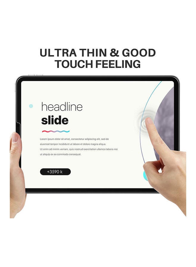 NIBEMINENT Screen Protector Compatible For IPad Pro Clear - Image 4