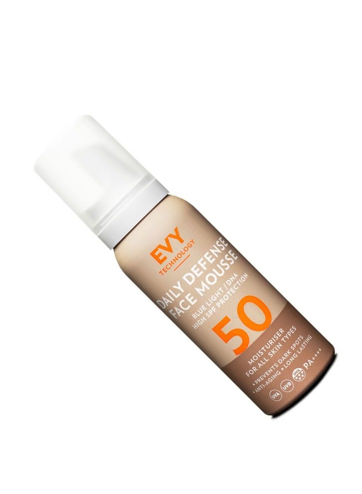 EVY Technology Daily Defense Face Mousse SPF50 - Image 4