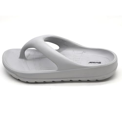 SVAAR Soft EVA Slippers for Men | Stylish Anti-Skid Flip-Flops with Arch Support & Bouncy Sole | Lightweight Indoor Outdoor Comfort - Image 4