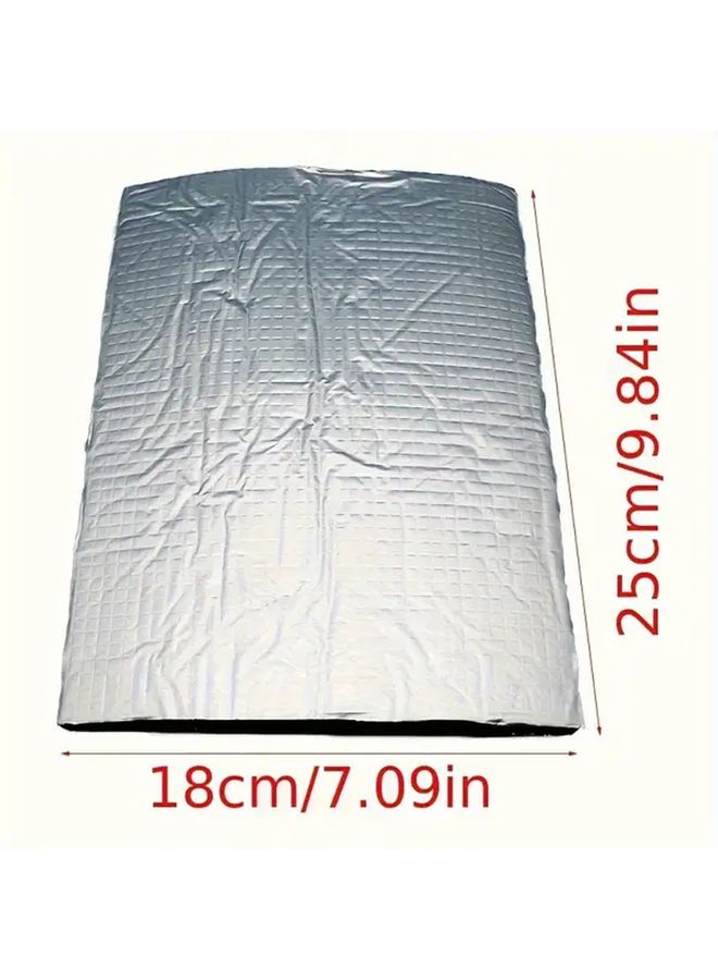 30 Pcs Aluminum Foil Car Soundproofing And Heat Insulation Mats For Body Floor Trunk Walls - Image 4