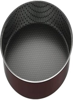 TRUEVAL Trueval round teflon pizza pan, size 26 - maroon 