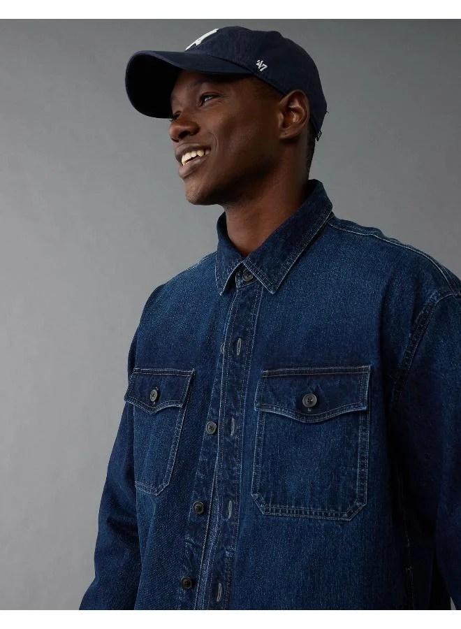 امريكان ايجل AE Denim Overshirt Jacket