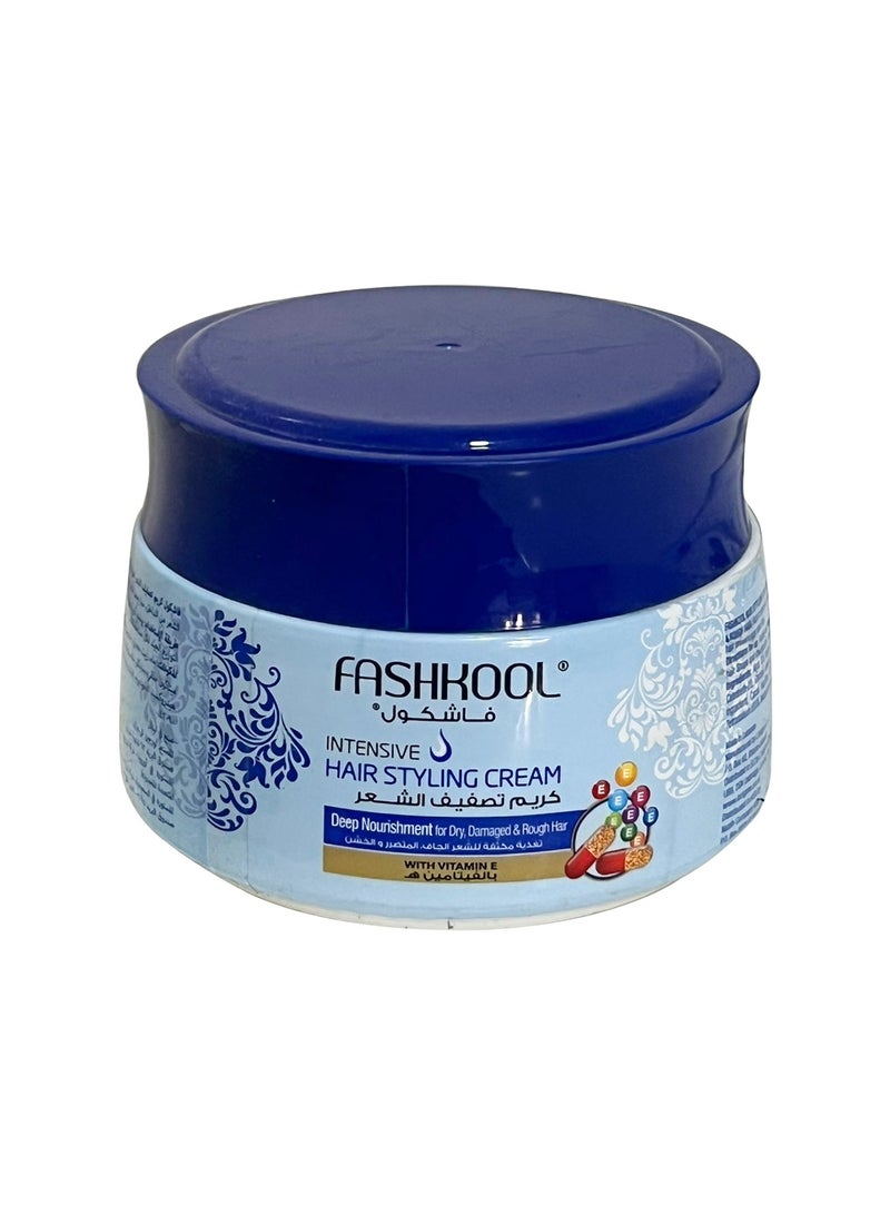فاش كول كريم تصفيف الشعر بتغذية عميقة بفيتامين E من فاشكول - 140 مل، منشط ومرطب لشعر ناعم وسهل التصفيف - Image 3