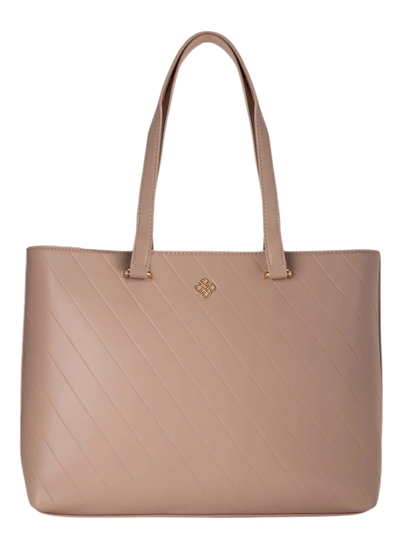 Bata Textured Tote Bag