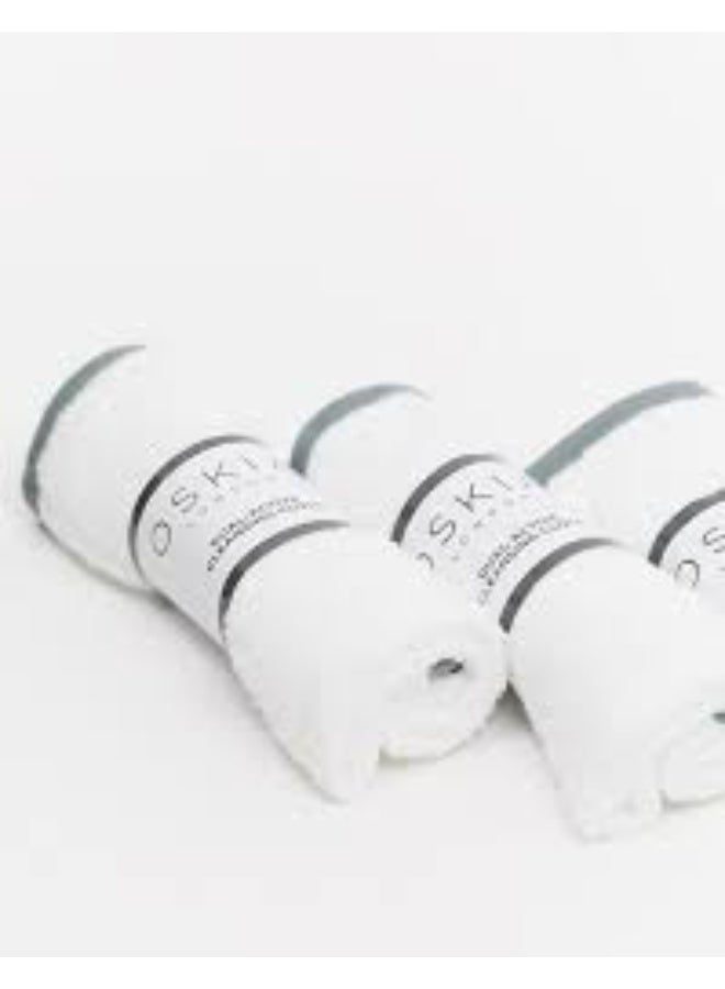 Oskia Dual Active Cleansing Cloths 3 piece - Image 2