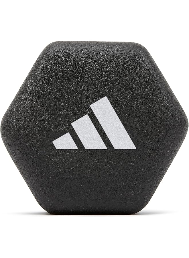 Adidas ADWT 11403 Neoprene Dumbbell Training Muscle Training Black 6.6 lbs (3 kg) x 2 Pairs - Image 3