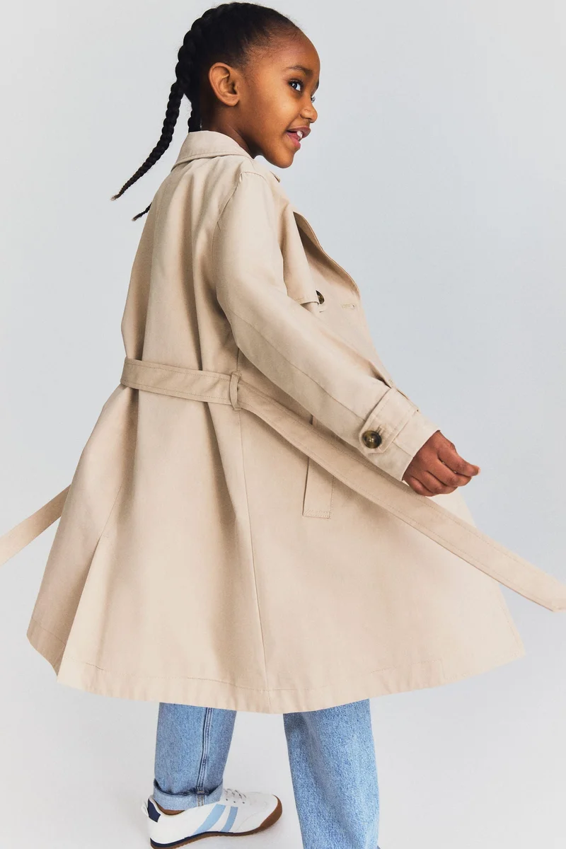 H&M Double-breasted trench coat