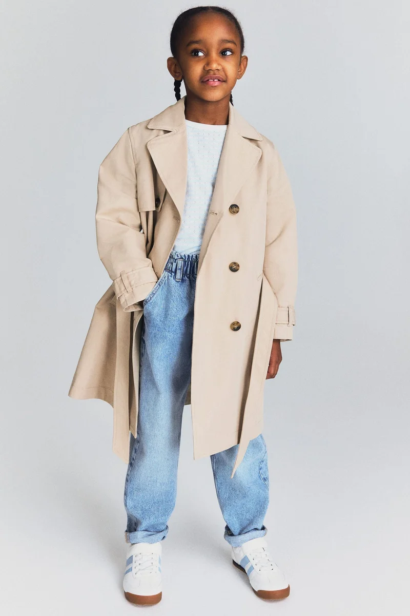 H&M Double-breasted trench coat