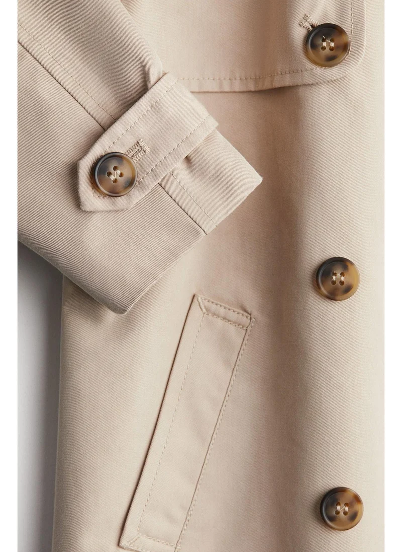 H&M Double-breasted trench coat