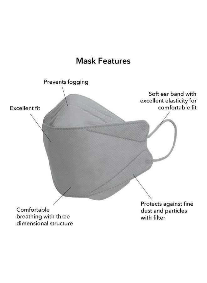 NIBEMINENT 50-Piece N95 Disposable Particulate Respiratory Mask - Image 3