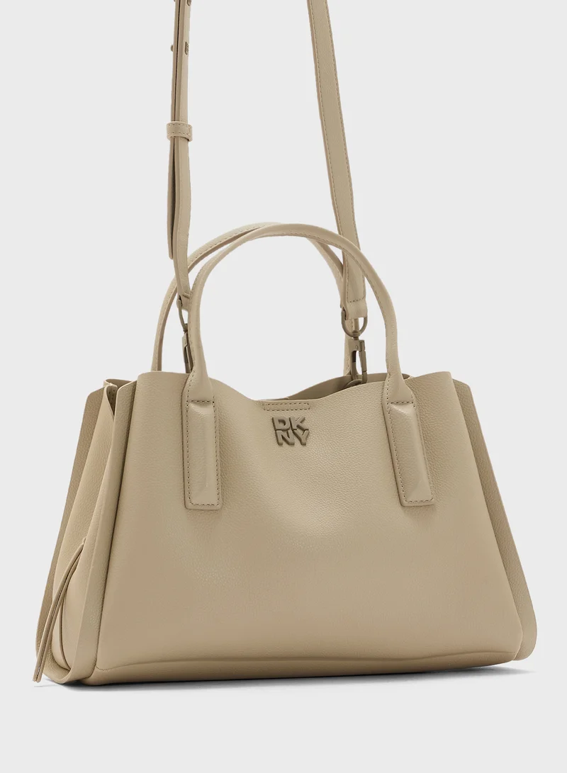 DKNY Logo Josie Satchel