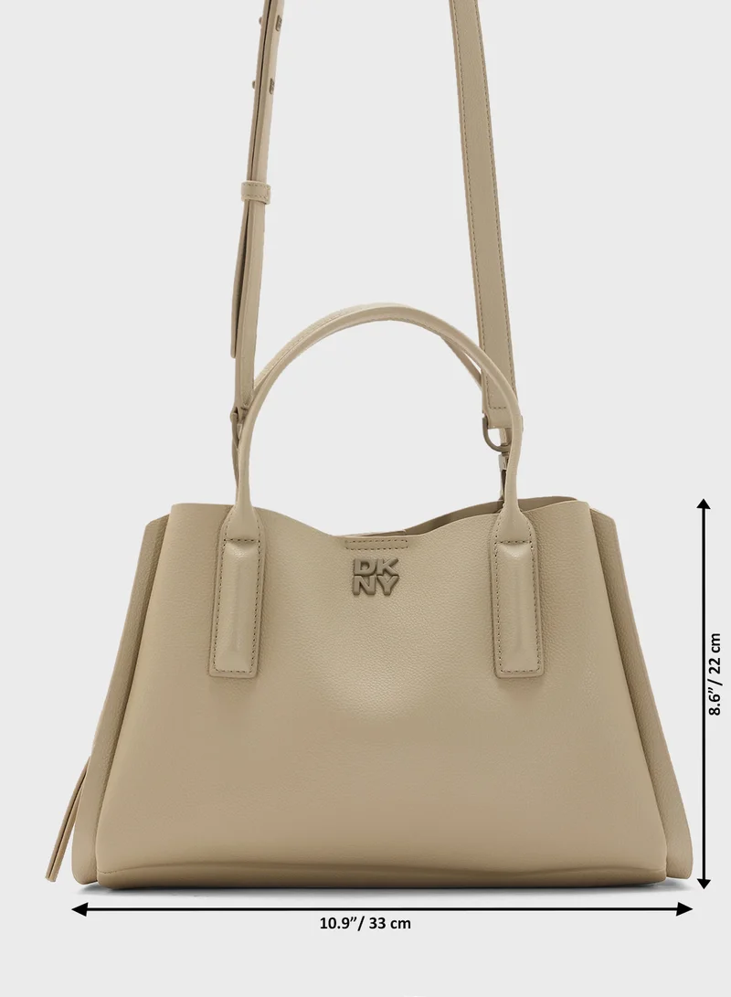 DKNY Logo Josie Satchel
