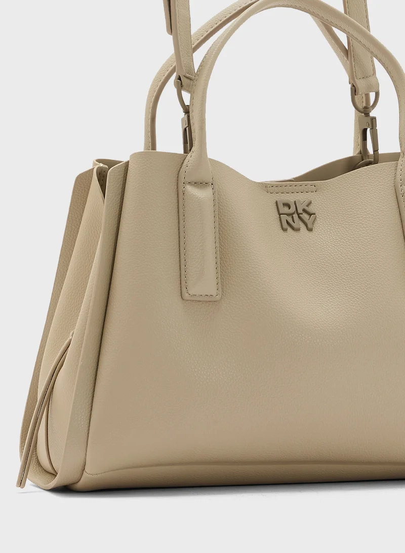 DKNY Logo Josie Satchel