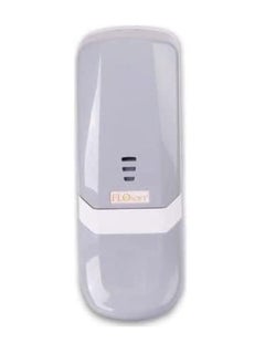 FLOSOFT Flosoft Wall Mount Plastic Foam Soap Dispenser, 700ML Industrial Refillable Foam Hand Sanitizer Dispensers for Bathroom and Kitchen,White/Grey  - Image 1