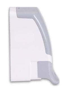 FLOSOFT Flosoft Wall Mount Plastic Foam Soap Dispenser, 700ML Industrial Refillable Foam Hand Sanitizer Dispensers for Bathroom and Kitchen,White/Grey  - Image 3