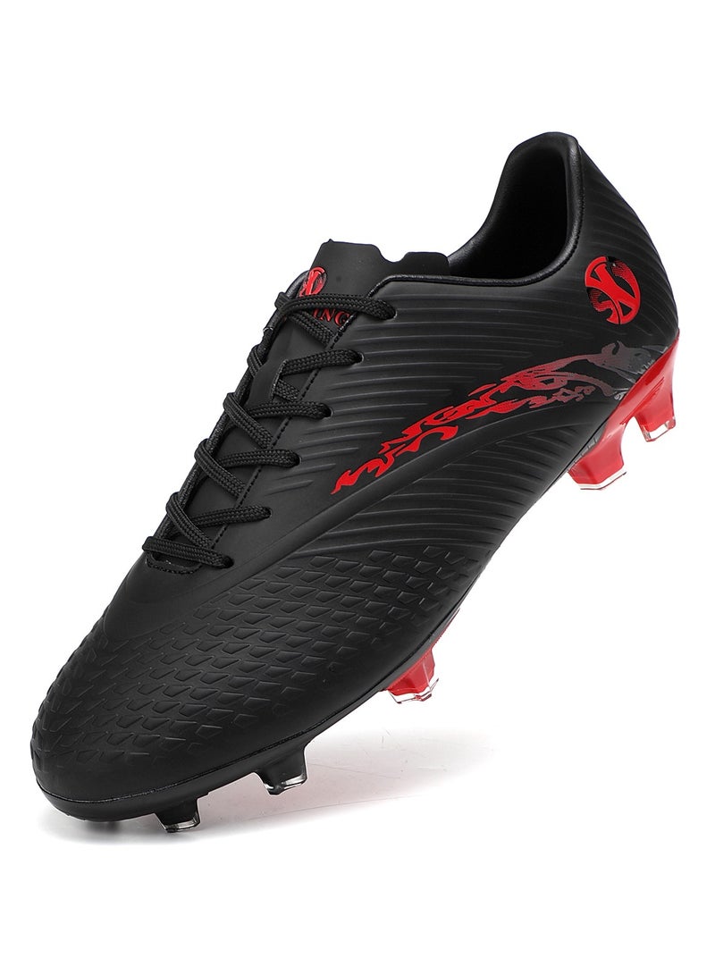 جناح السماء أحذية كرة قدم خفيفة الوزن ومتينة للرجال والنساء بنعل FG مع مسامير ذات قبضة ممتازة أحذية رياضية أحذية كرة قدم خارجية - Image 1