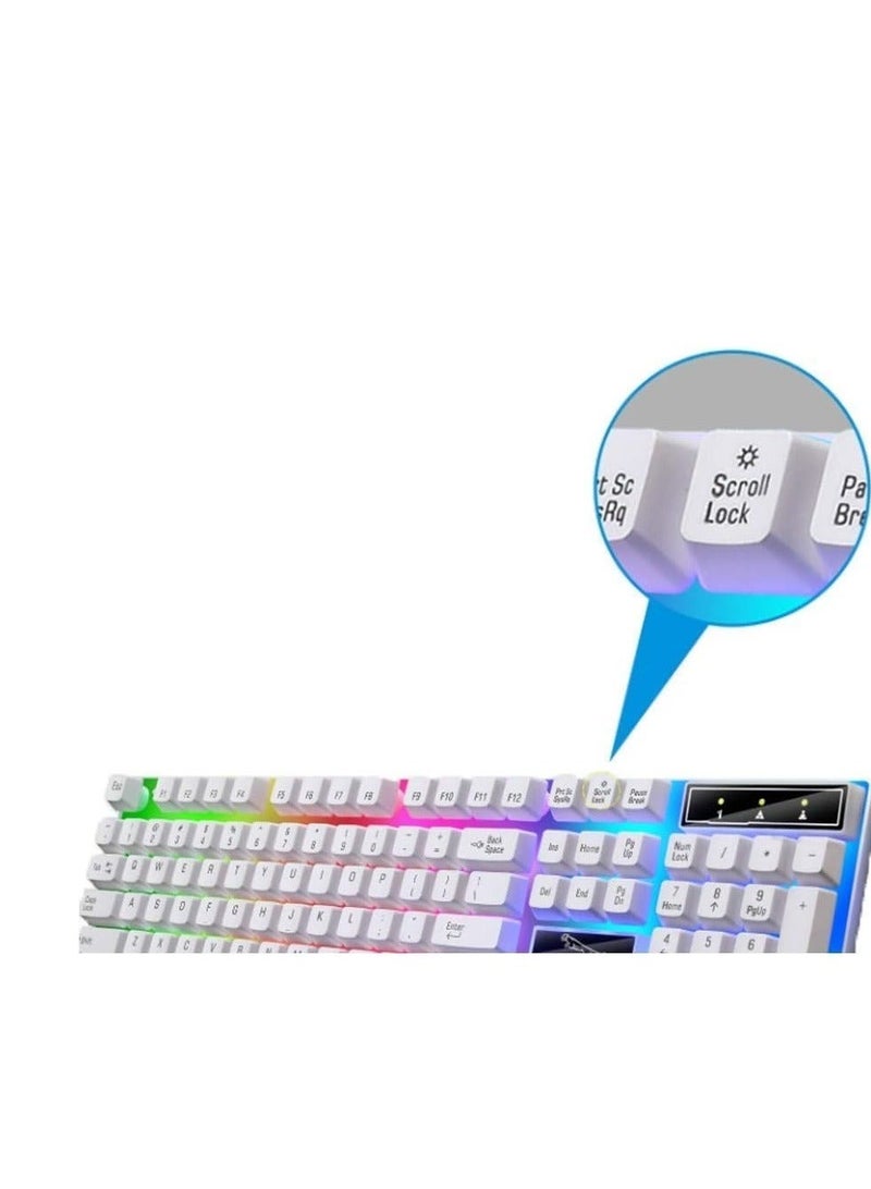 G21 RGB Backlit Gaming Keyboard and Mouse Combo Ergonomic Design for PC and Laptop Gamers Daily Use - Image 4