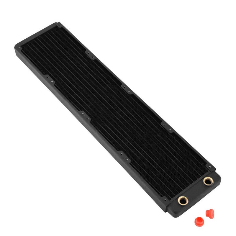 Copper Heat Sink 480mm - High Performance Water Cooling Liquid Heat Exchanger, G1/4 Port, Low Noise, for PC, 3D Printer, LED & Beauty Equipment (480mm) - Image 4