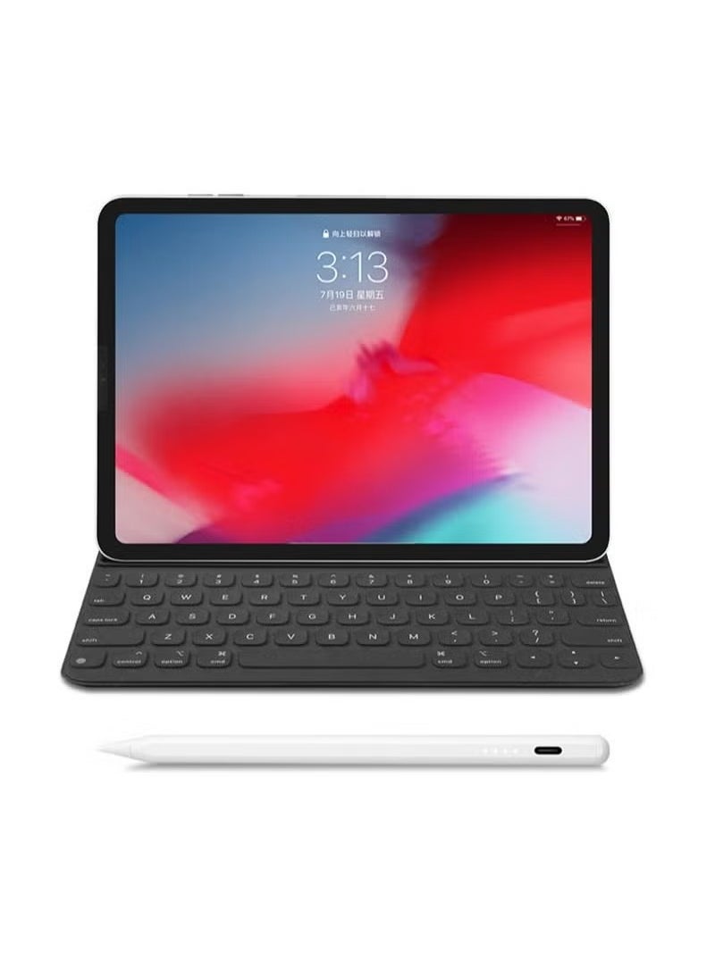 Generic - Stylus pen for iPad with palm rejection function, active pencil compatible (2018-2022) Apple iPad Pro 11/12.9 inches, iPad 10/9/8/7/6th generation, iPad Air 5/4/3 Generation, iPad Mini 6/fifth generat - Image 1