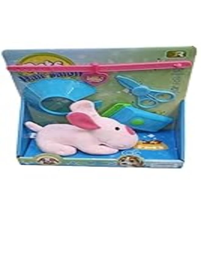 China - Stuffed dog with beauty set - Image 1