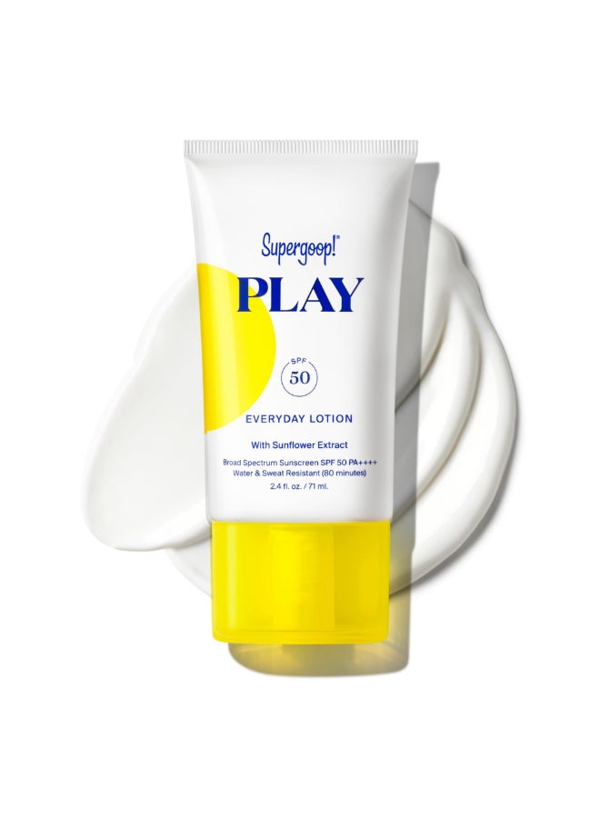 Supergoop! Supergoop PLAY Everyday Lotion SPF 50 Broad Spectrum Body Face Sunscreen for Sensitive Skin Great for Active Days Fast Absorbing Water Sweat Resistant 24 fl oz - Image 3