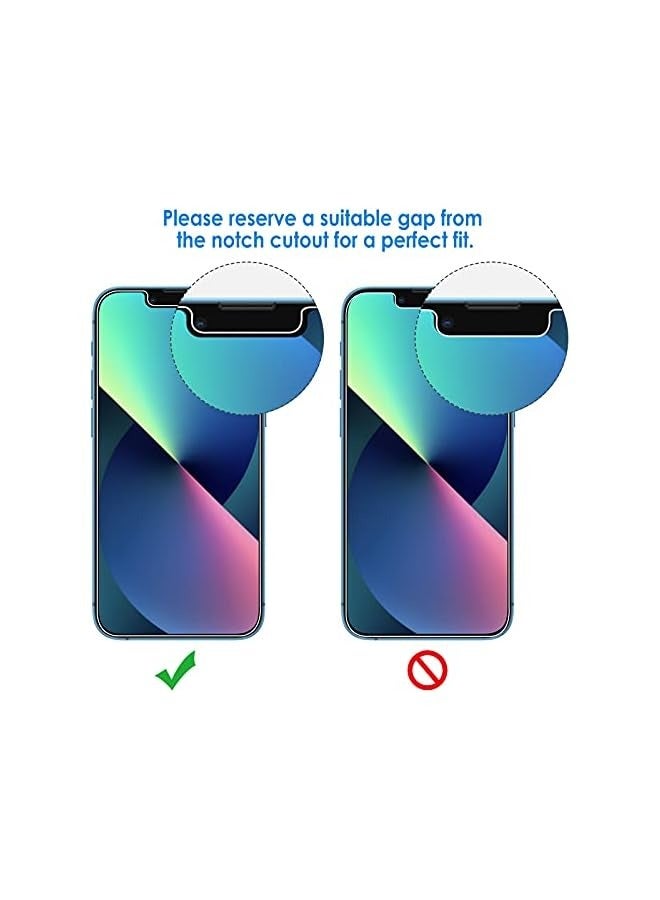 جي تيك واقي شاشة JETech متوافق مع iPhone 13 Pro Max مقاس 6.7 بوصة، طبقة من الزجاج المقوى، 3 عبوات - Image 2