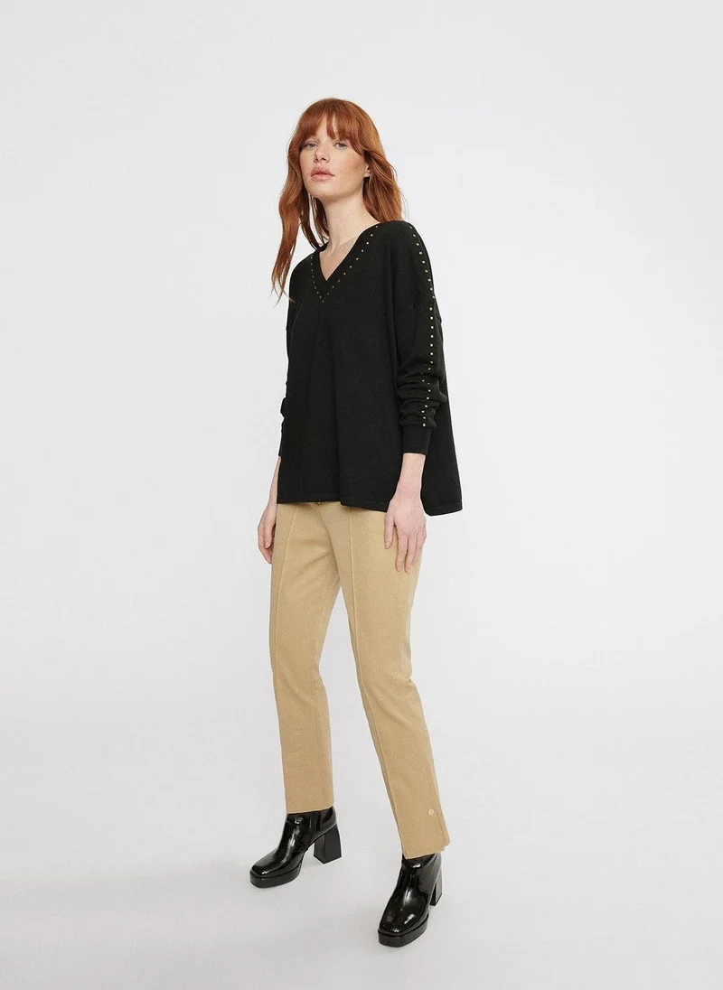 Lola Casademunt Studded sweater