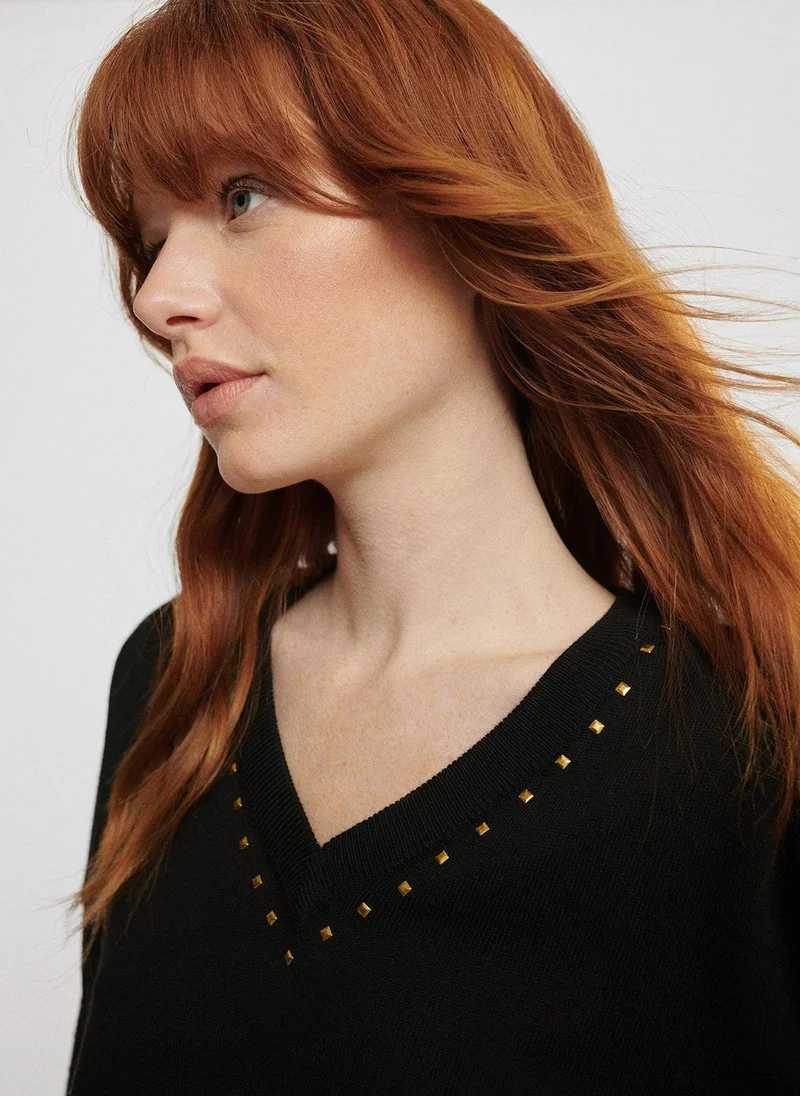 Lola Casademunt Studded sweater