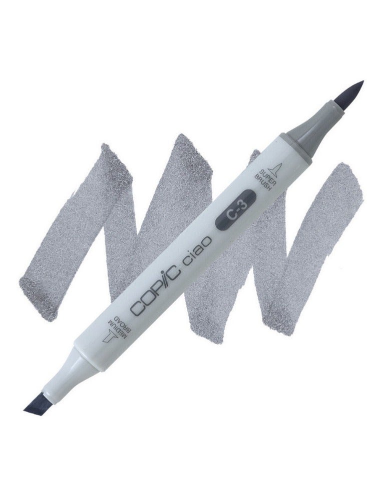 Copic Ciao Marker - Cool Gray 3 (C3)