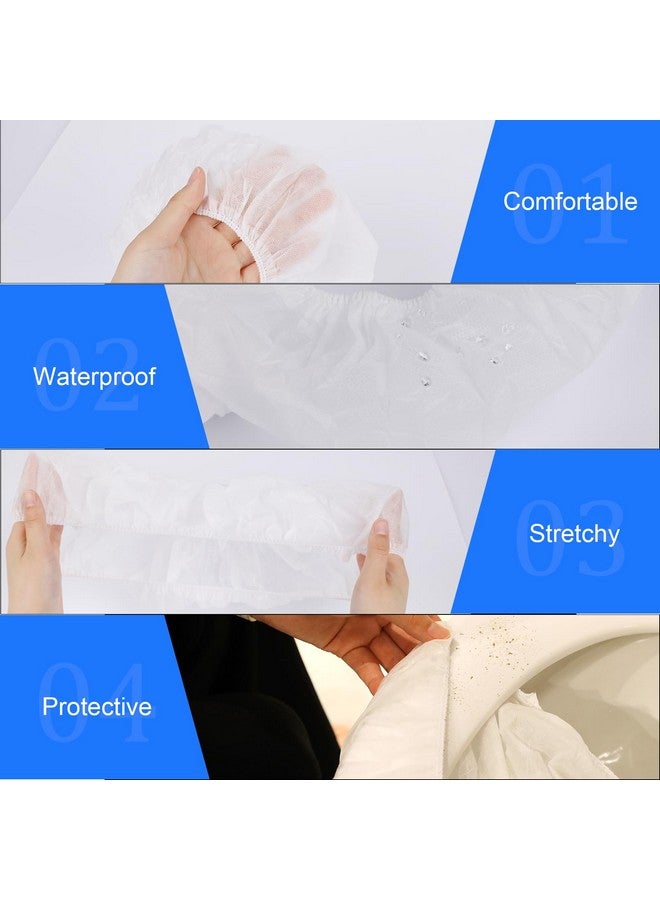 Sliverdew 10 Pack Disposable Toilet Seat Covers for Travel Toilet Seat Mat Portable Disposable Toilet Seat Covers for Outing Hotel Hospital Public Toilet (Individual Package) - Image 2