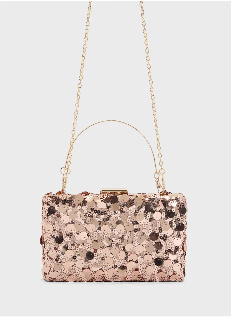 Ella Limited Edition Sequined Clutch Bag