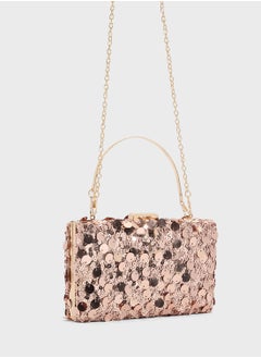 Ella Limited Edition Sequined Clutch Bag  - Image 3
