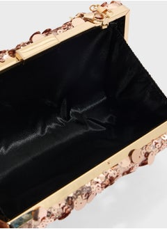 Ella Limited Edition Sequined Clutch Bag  - Image 5