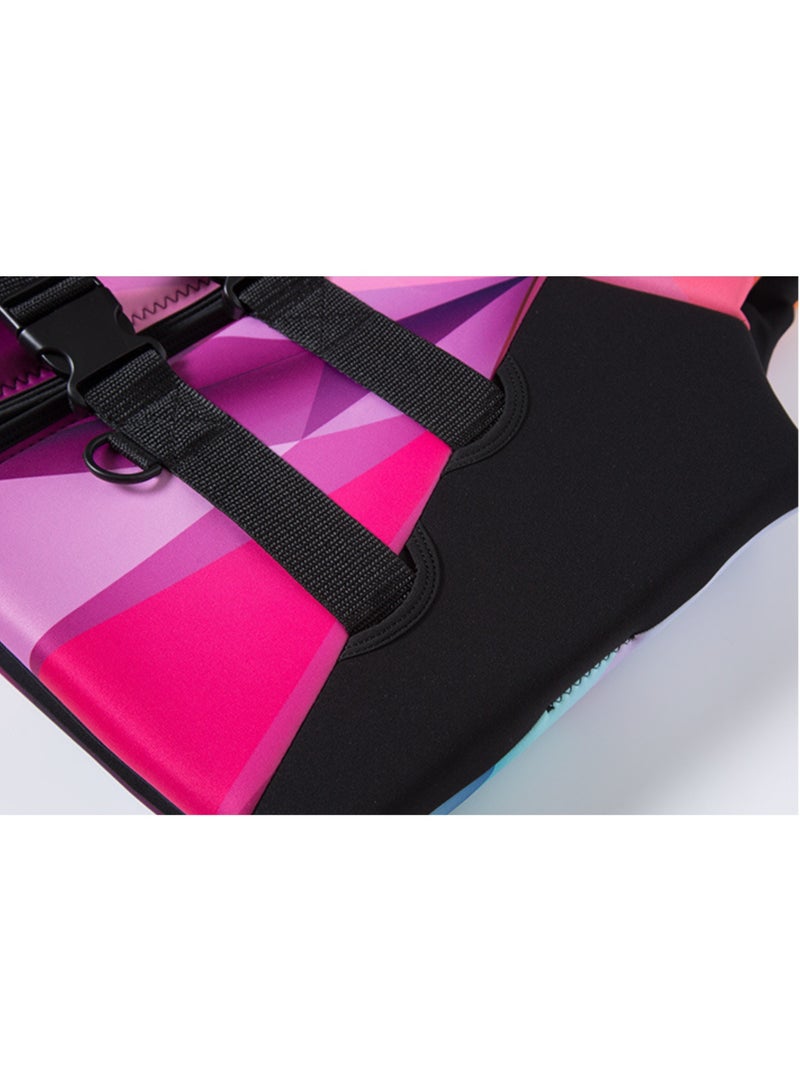 Generic Men Women's Life Jacket,  Kayaking Water Sports Buoyancy Aid Fishing Vest for Any Water Sports - Boating, Skiing, Surfing, Pink - Image 4