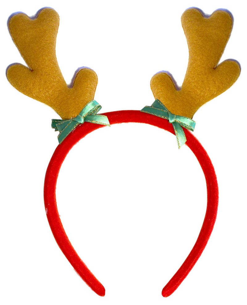 OLYPHAN Headbands for Christmas - Women - Reindeer Antler & Santa Hat Headband Hats - Kids & Adults - Image 2