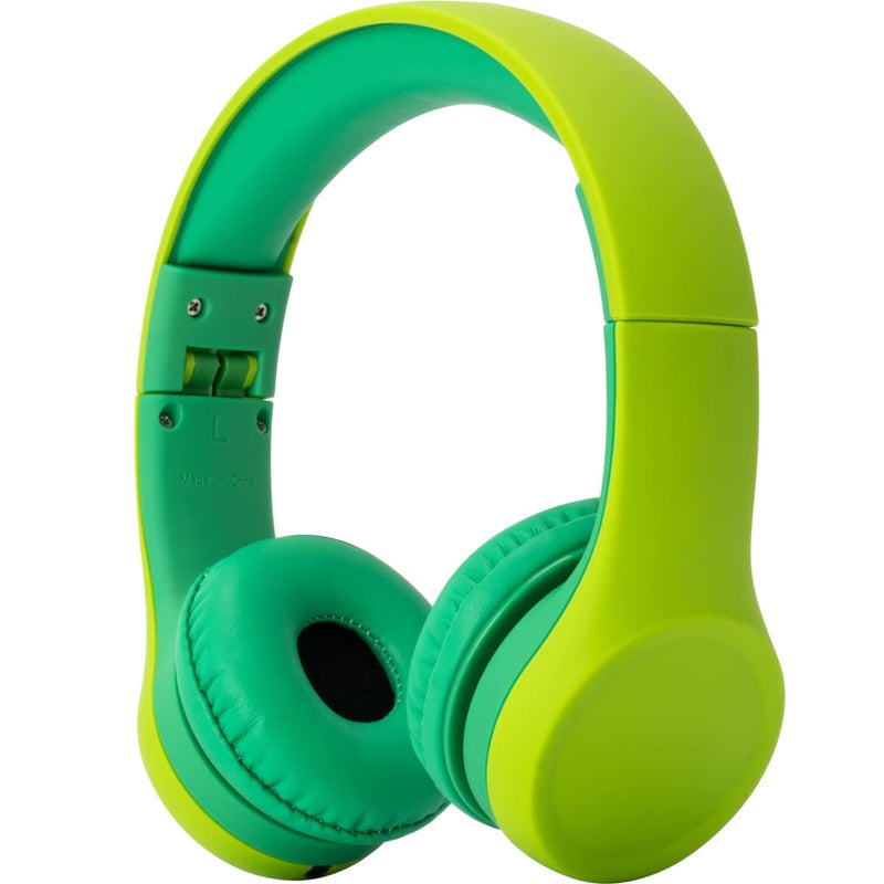 Snug Play Kids Headphones with Volume Limiting for Toddlers BoysGirls Green Adult - Image 2