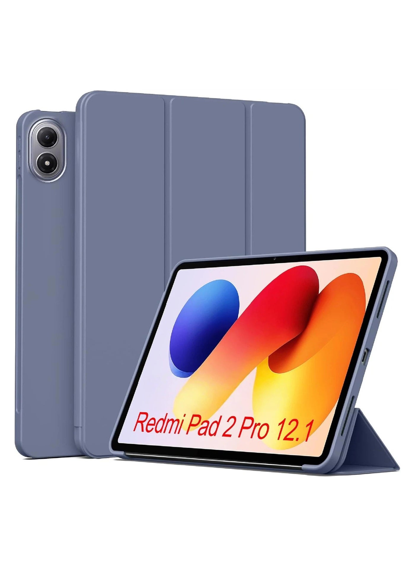 Fondina Smart Cover + Protettore Schermo Per Xiaomi Redmi Pad Pro 12.1" – 2024