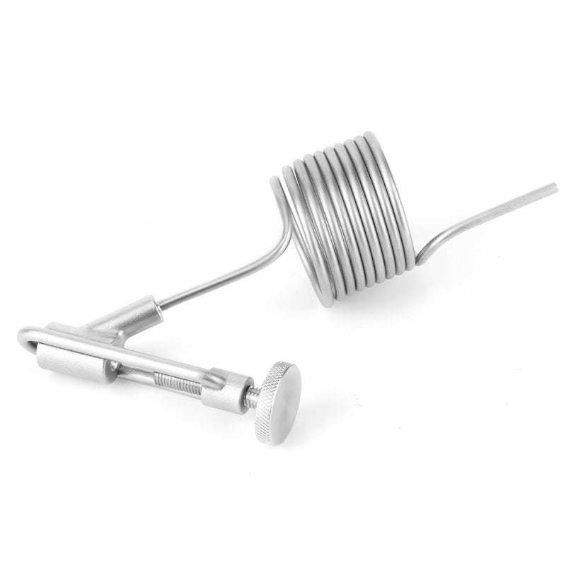 Beer Sampling Coil: 304 Stainless Steel Sampling Valve Defoamer - Easy To Install Brewing Sampling Coil for Homebrew Craft Beer Fermentation & Beverage Industries - Image 2