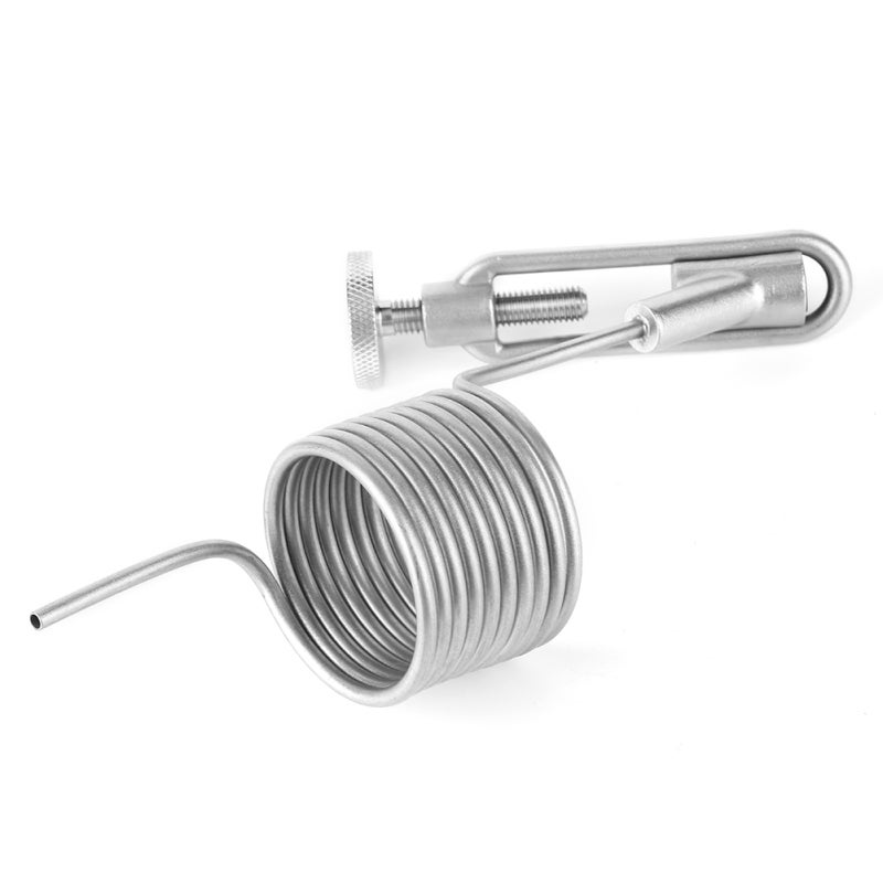 Beer Sampling Coil: 304 Stainless Steel Sampling Valve Defoamer - Easy To Install Brewing Sampling Coil for Homebrew Craft Beer Fermentation & Beverage Industries - Image 4