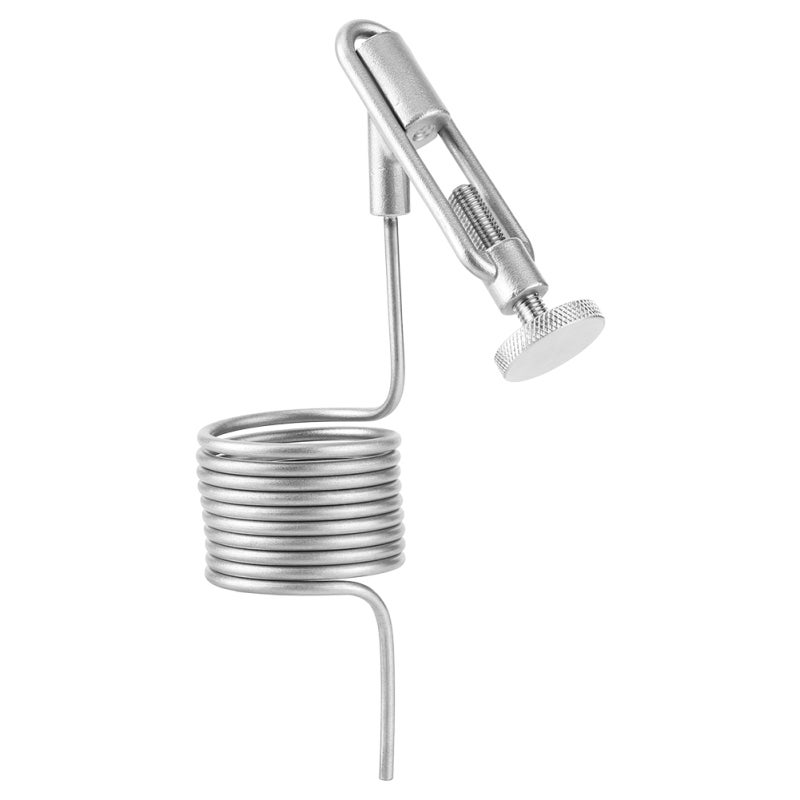 Beer Sampling Coil: 304 Stainless Steel Sampling Valve Defoamer - Easy To Install Brewing Sampling Coil for Homebrew Craft Beer Fermentation & Beverage Industries - Image 1