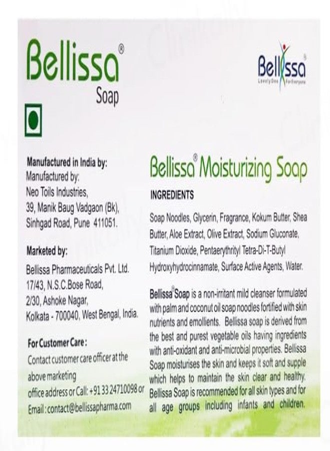 New Belli ssa Soap - 75 gm, Pack Of 3 - Image 2