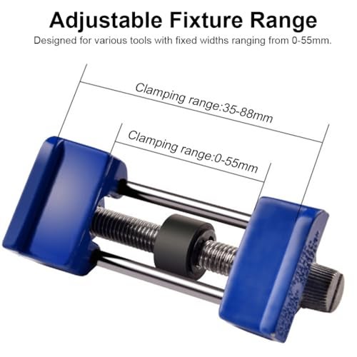 Serplex® Honing Guide Sharpening Jig for Chisel Adjustable Clamping Range 0-55mm Honing Guide for Chisel Planer Honing Guides for Chisels and Planes, Chisel Sharpening Jig for Wood Work - Image 2