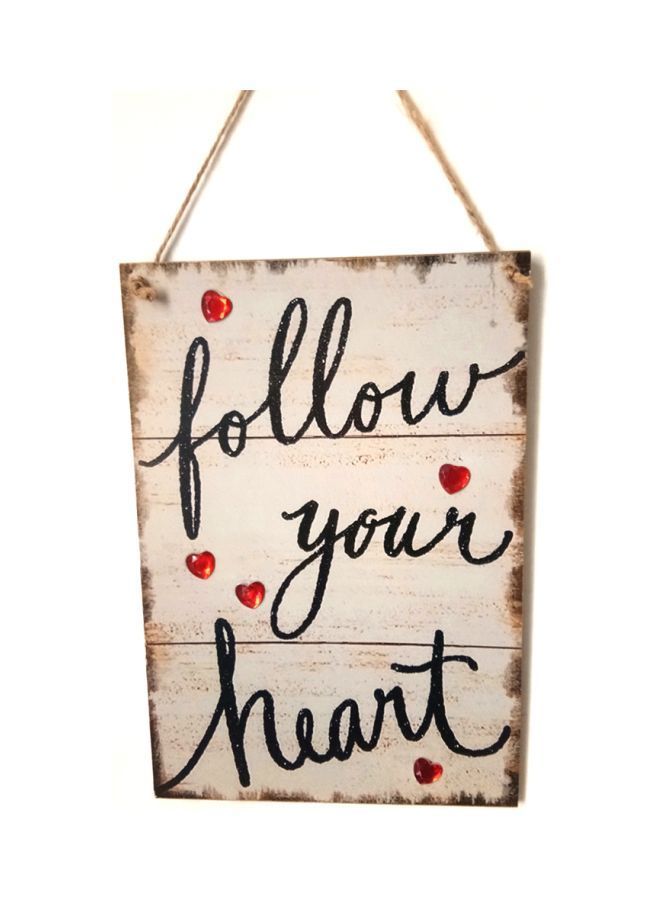 NIBEMINENT Wooden Wall Hanging Banner YWH2670 40.2x0.9x12.2cm - Image 4