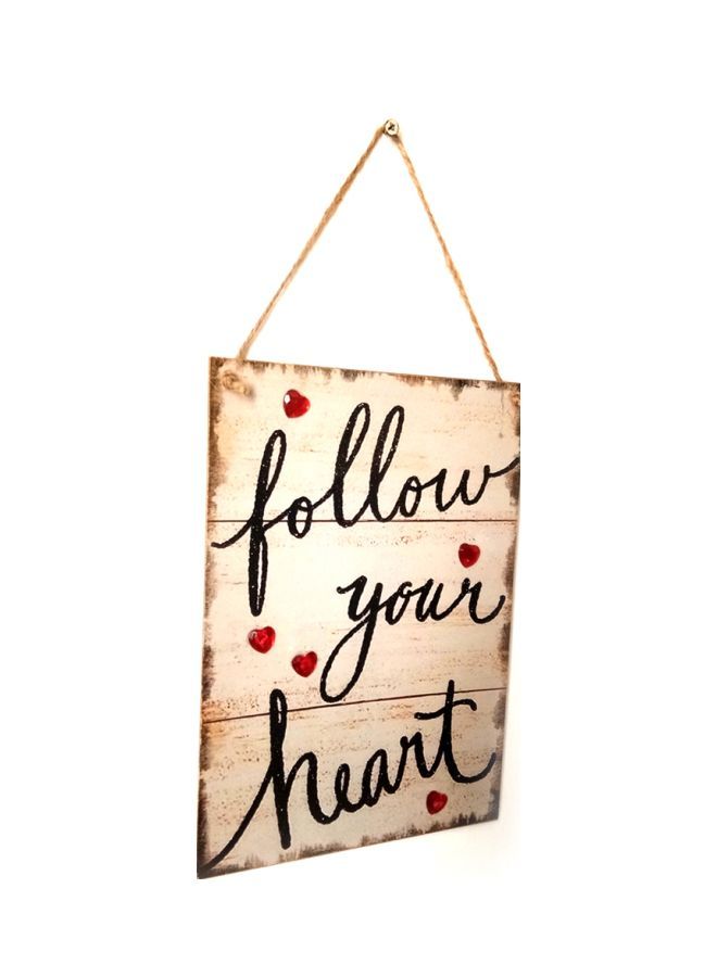 NIBEMINENT Wooden Wall Hanging Banner YWH2670 40.2x0.9x12.2cm - Image 3