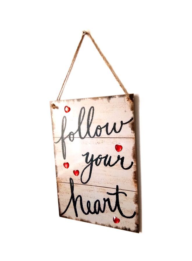 NIBEMINENT Wooden Wall Hanging Banner YWH2670 40.2x0.9x12.2cm - Image 2