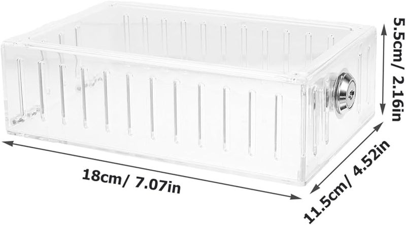 Thermostat Lock Box with Keyed Access Transparent Cover for Protection and Easy Visibility - Image 3