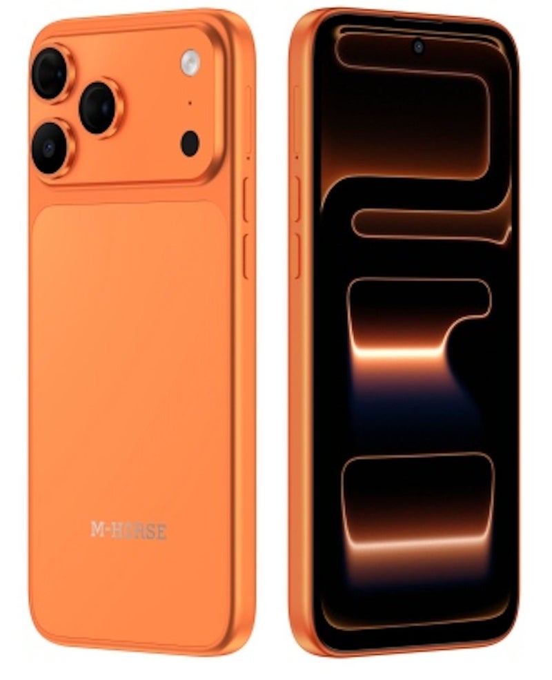 M-HORSE 17 Pro Max 12GB RAM 256GB storage (NFC-Dark Blue / Silver / Orange) - Image 1