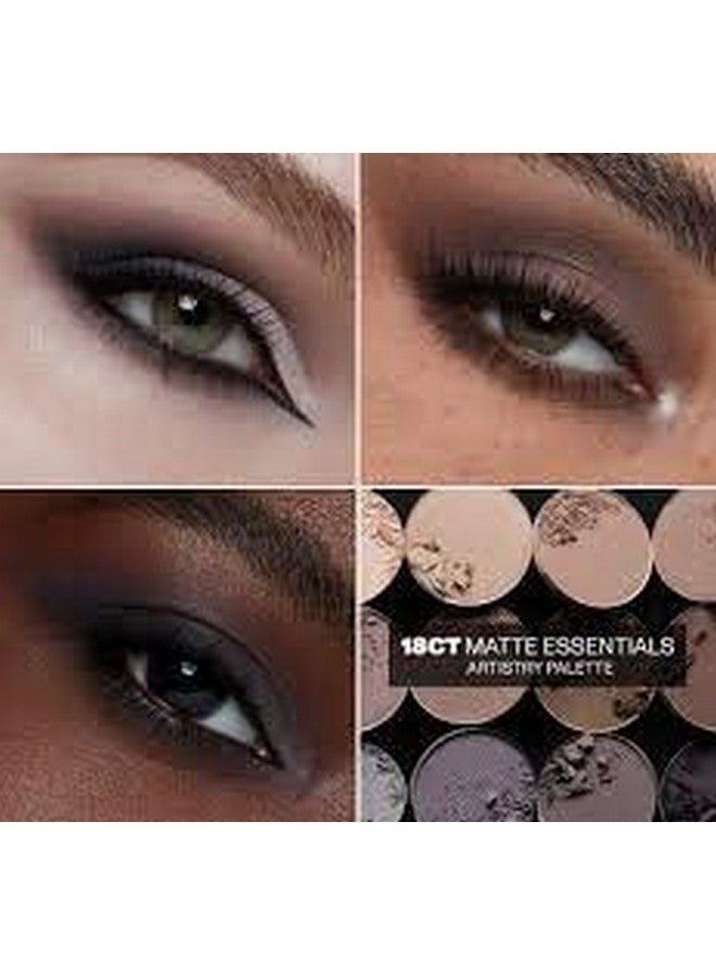 Morphe Matte Essentials Arthistry Palette (18Ct Cool) Greyrosesilverwhite - Image 4