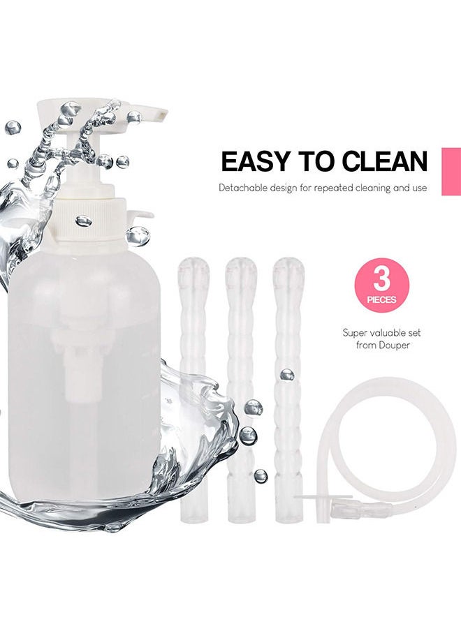 300ml Capacity Reusable Feminine Wash Bottle Cleansing System Personal Douche Manual Pressure Clean Bidet Accessories for Women - pzsku/ZD53619D83341A9B2FA16Z/45/_/1686975995/4f5c16de-985f-41ba-b01c-06e3a36b1205